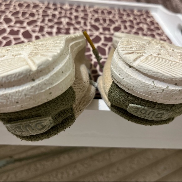 Hey Dude Kids' Olive and Beige Sneakers - Picture 3 of 5